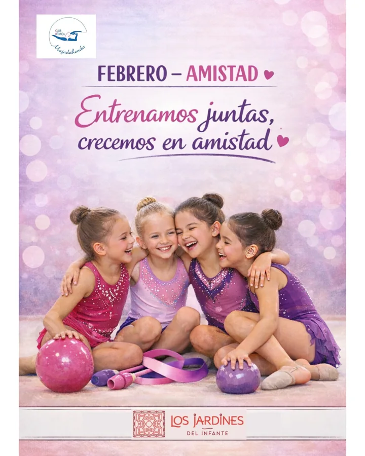 Cartel del valor de febrero: Amistad
