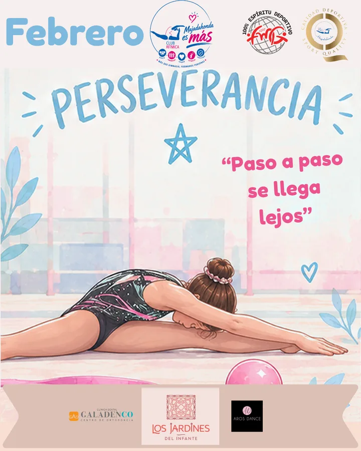 Cartel del valor de febrero: Perseverancia