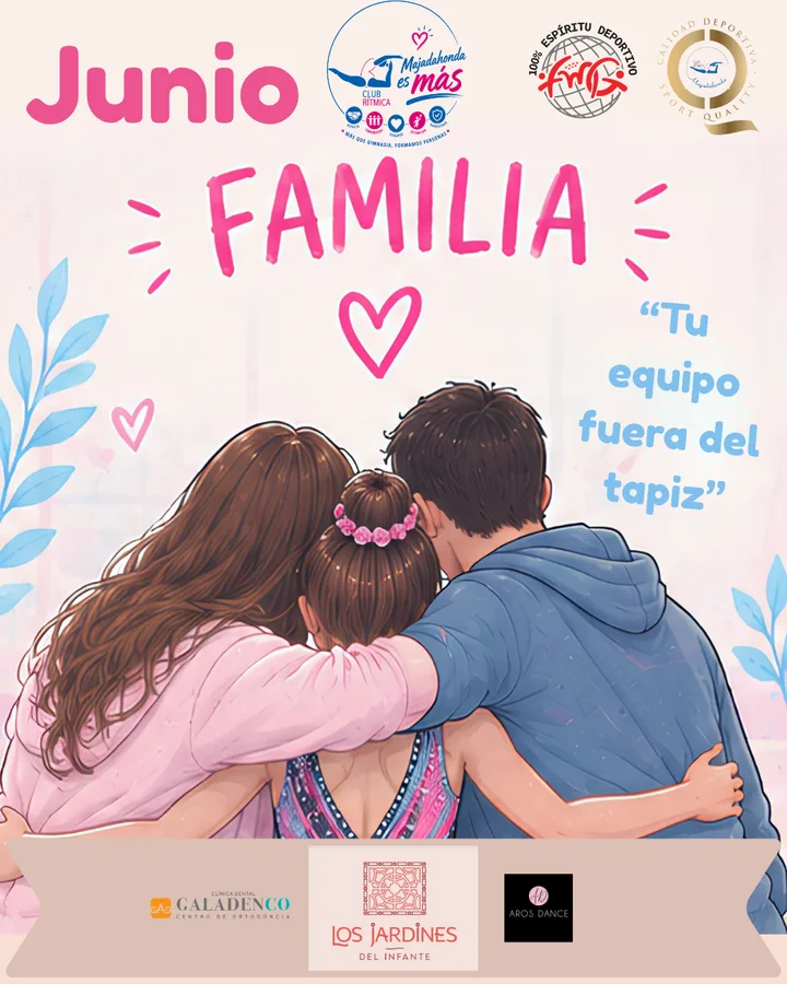 Cartel del valor de junio: Familia