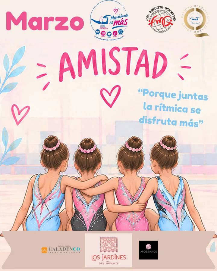 Cartel del valor de marzo: Amistad