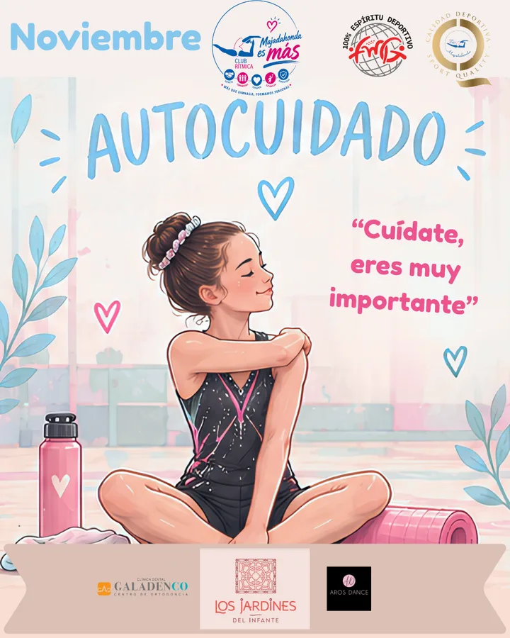 Cartel del valor de noviembre: Autocuidado